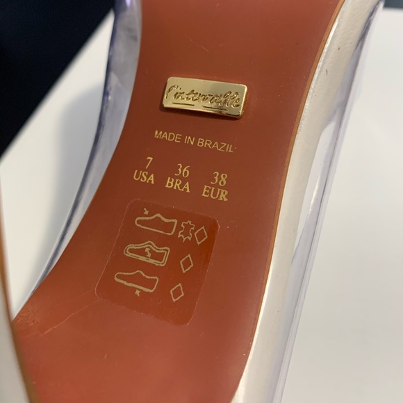 Brand New L’Intervalle Corazon Vanilla High Heels - Picture 3 of 7